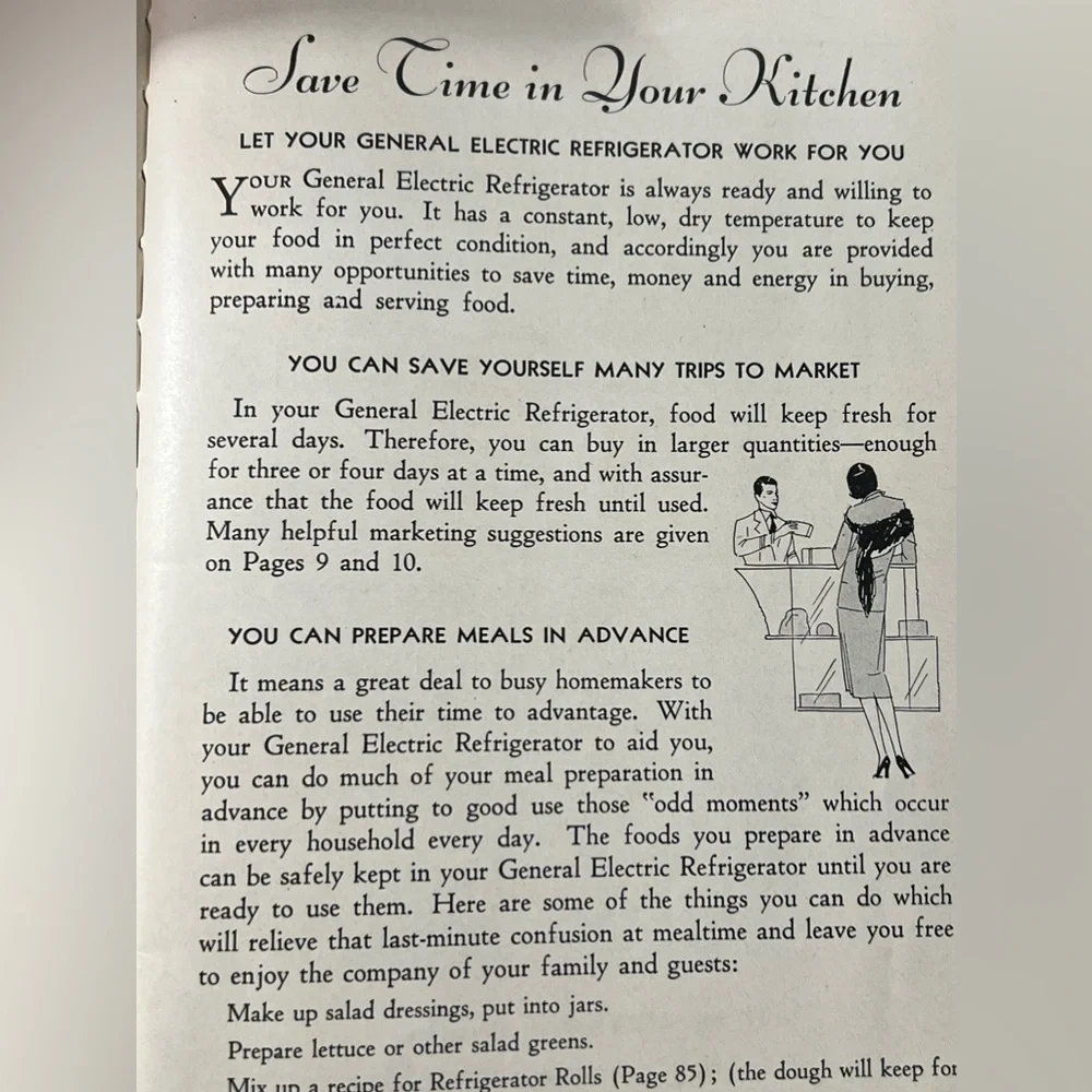 1932 The Silent Hostess Treasure Book published by General Electric, 5th Edition - Picture 10 of 16